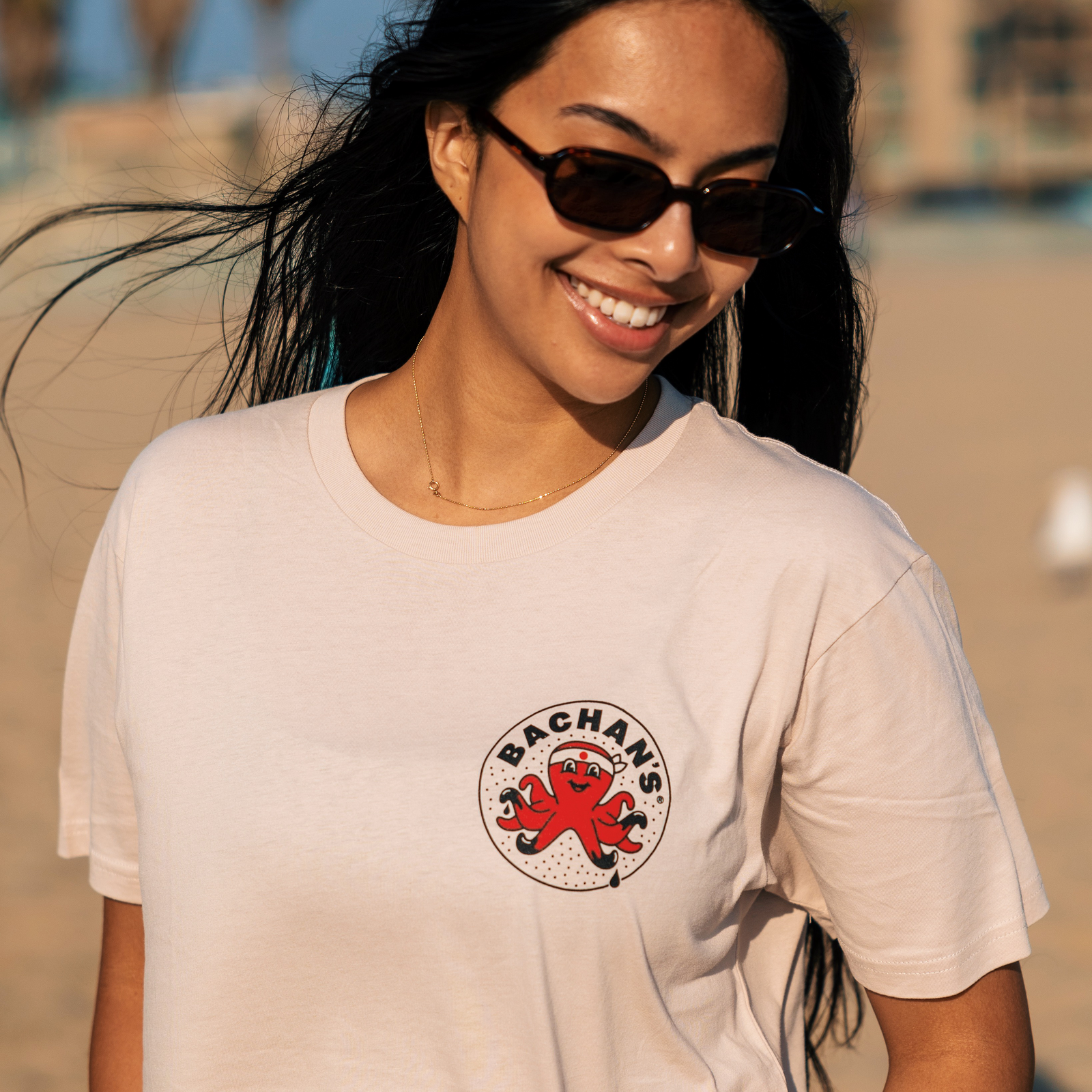 Octo Wave Tee - Crisp Artisan Wave Assortment