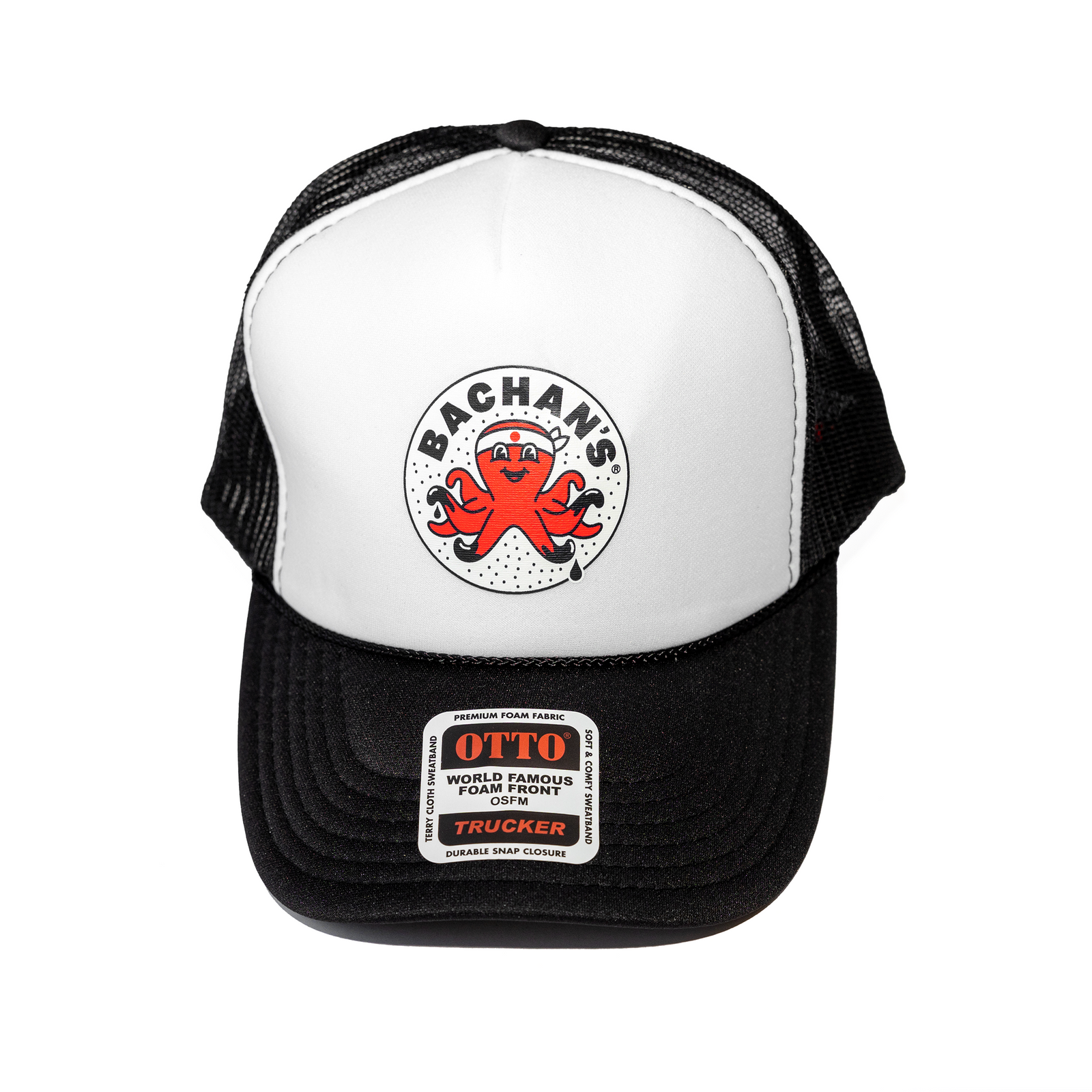 Circle Octo Trucker Hat - Crisp Artisan Hat Assortment